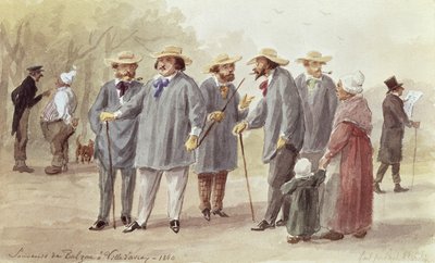 Balzac und Freunde in der Ville d